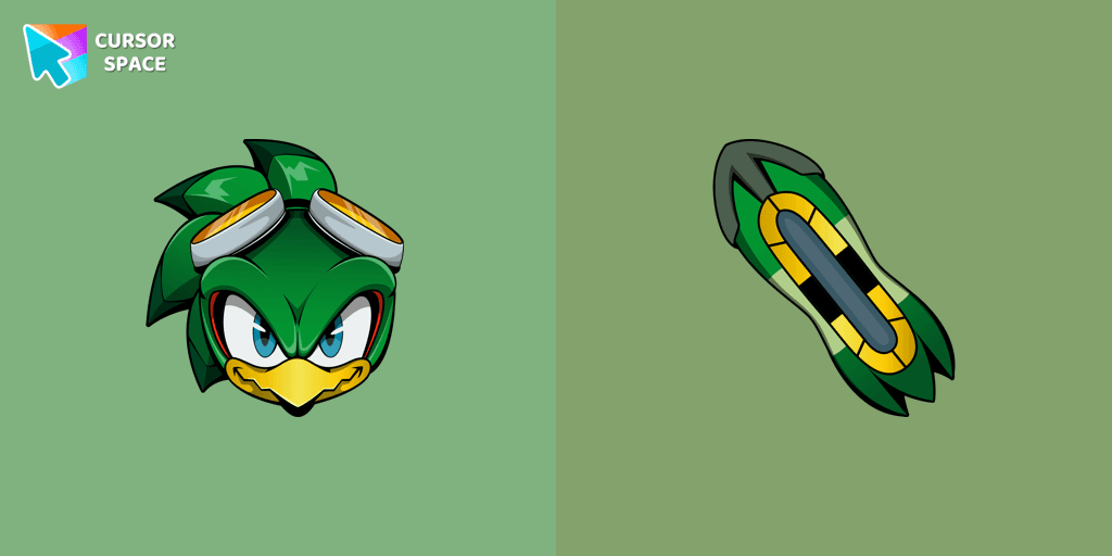 Jet the Hawk cursor cursor pack